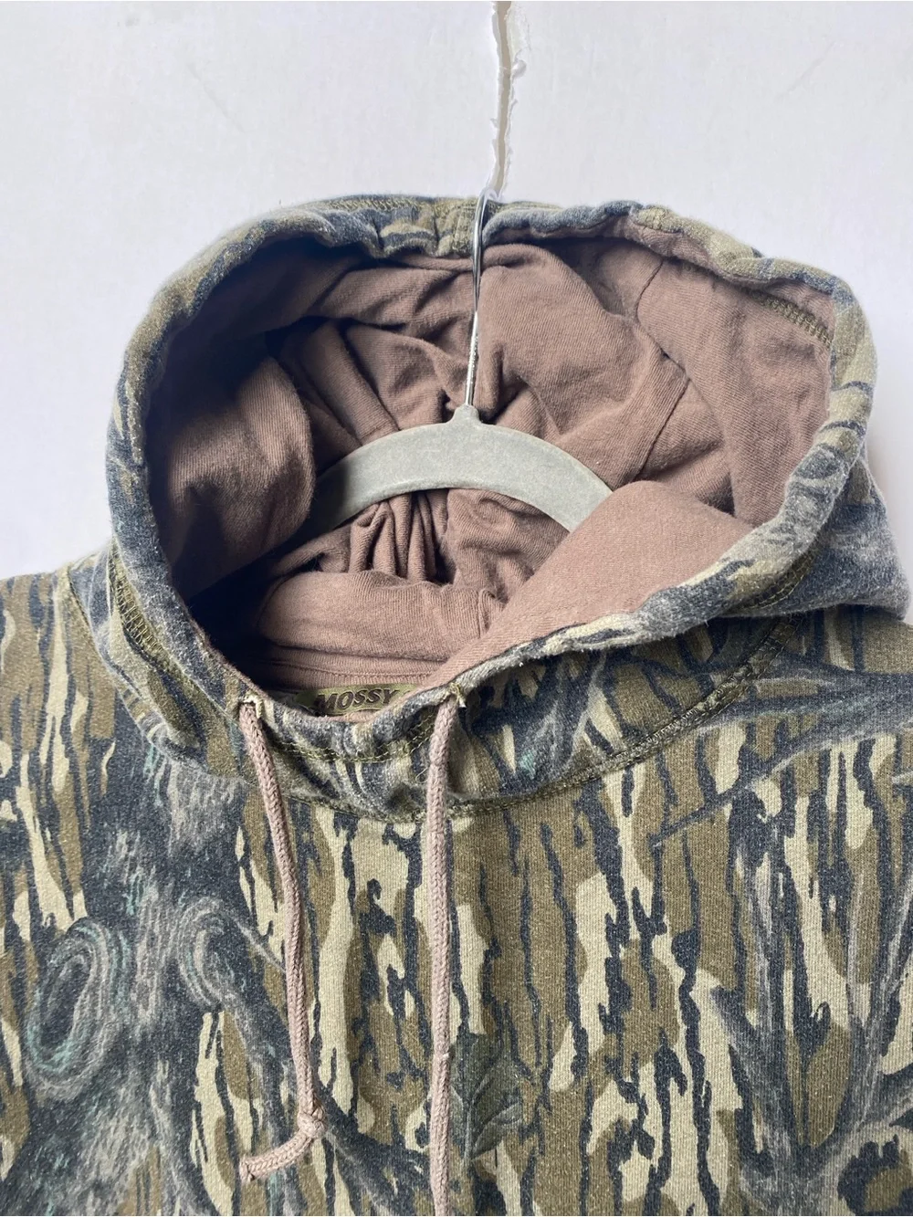 Mossy Oak - Camo Pattern Hooded Pullover Sweatshirt (Medium)